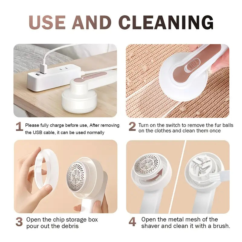 Rechargeable Electric Lint Remover