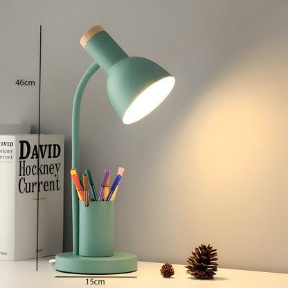 Nordic LED Desk Lamp With Pen Holder