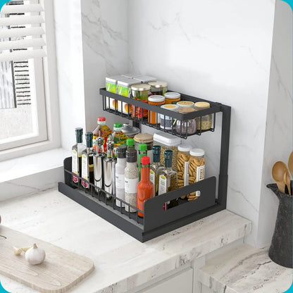 2-Tier Under Sink Slide Organizer