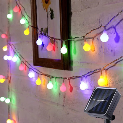 Solar-Powered Outdoor Fairy Lights