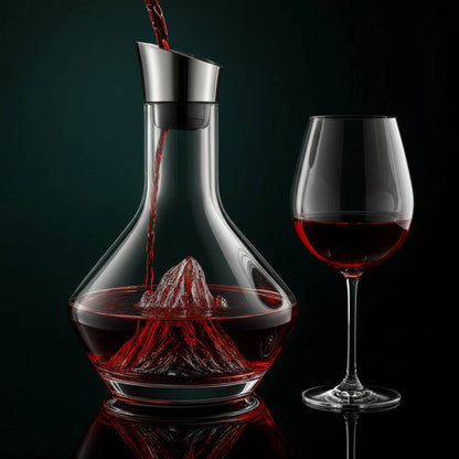 Crystal Glass Wine Decanter Carafe