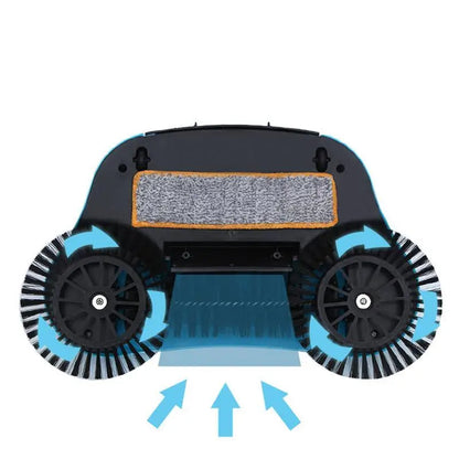 2-in-1 Broom With Rotating Brush