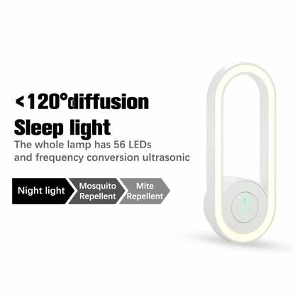 Ultrasonic Mosquito Repellent Night Light