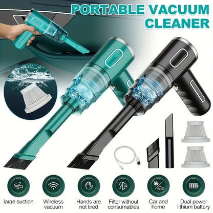 USB Rechargeable Vacuum for Car and Home