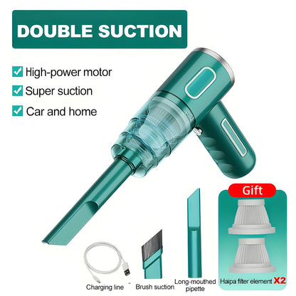 USB Rechargeable Vacuum for Car and Home