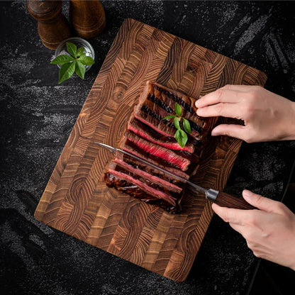 End Grain Wooden Chopping Block