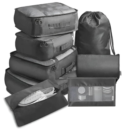 7-Piece Travel Packing Cube Set