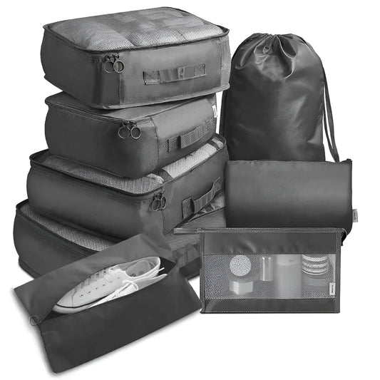 7-Piece Travel Packing Cube Set