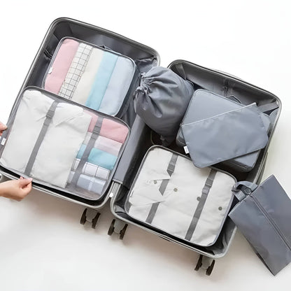 7-Piece Travel Packing Cube Set