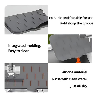 Kitchen Sink Faucet Splash Guard