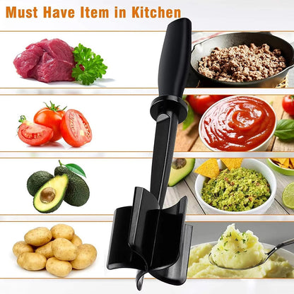 Heat-Resistant Meat Chopper Tool