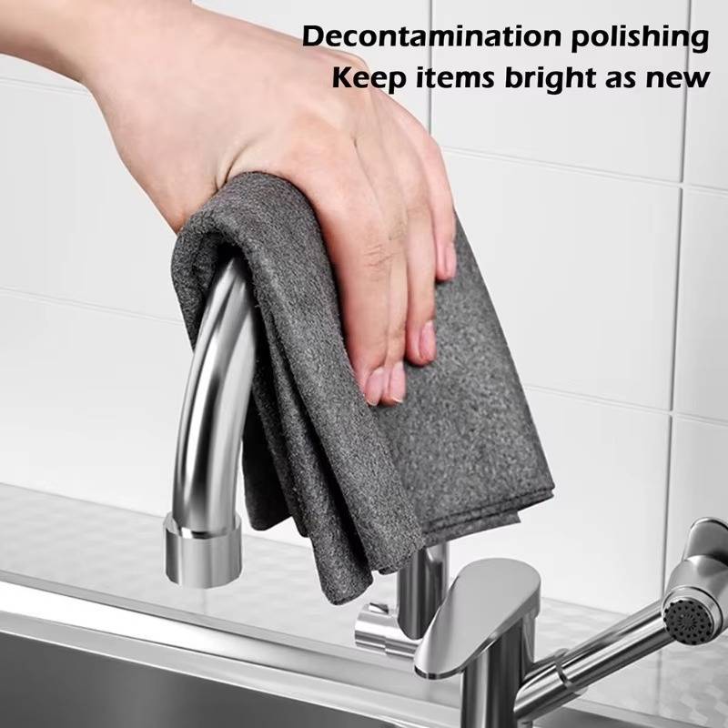 10-Pack Versatile Microfiber Cleaning Cloths