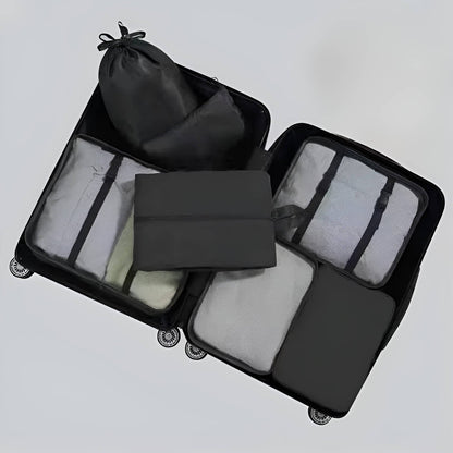 7-Piece Travel Packing Cube Set