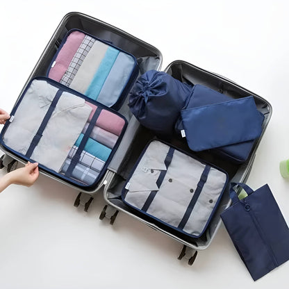 7-Piece Travel Packing Cube Set