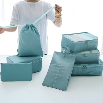 7-Piece Travel Packing Cube Set