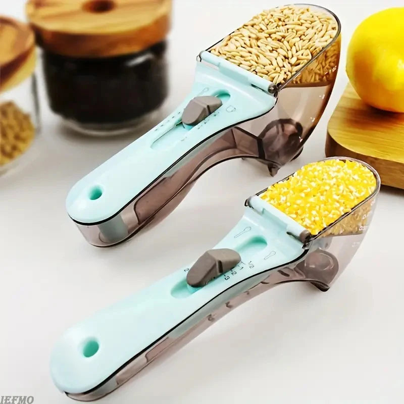 Adjustable Measuring Cup and Spoon Set