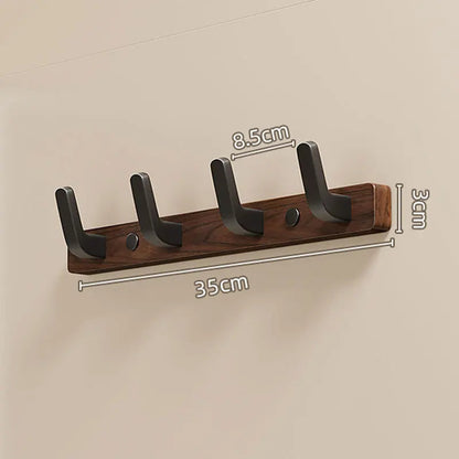 Minimalist Wood & Metal Coat Hook