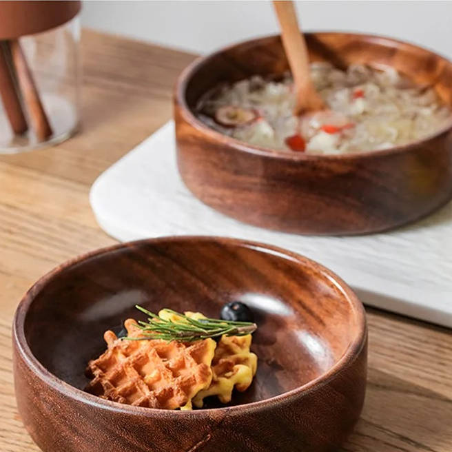 Wood Bowls for Food