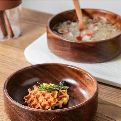 Wood Bowls for Food