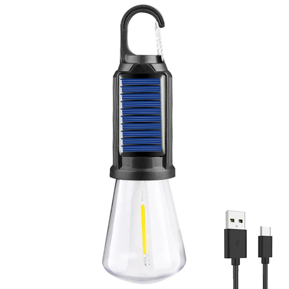 Solar Hooked Camping Light