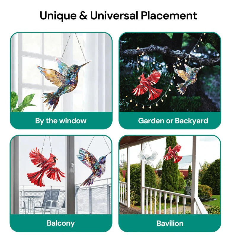 Hummingbird Window Suncatcher