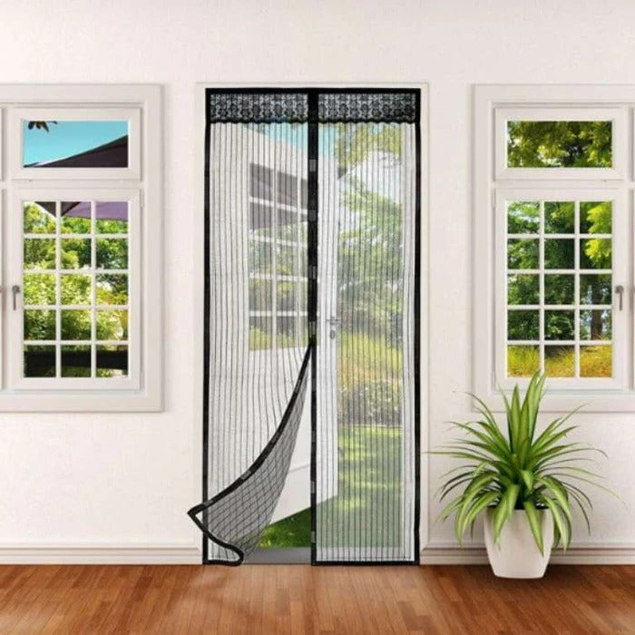 Magnetic Mesh Screen Door
