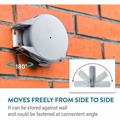 Retractable Washing Line Wall Mount