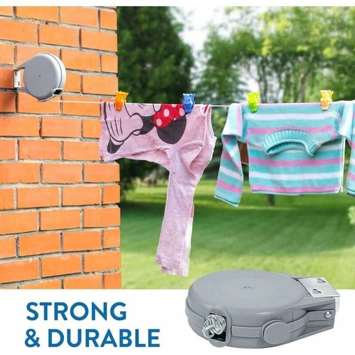 Retractable Washing Line Wall Mount