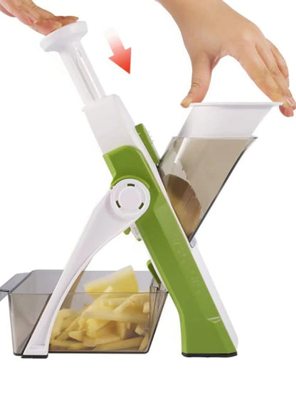 5-in-1 Vegetable Slicer with Tray