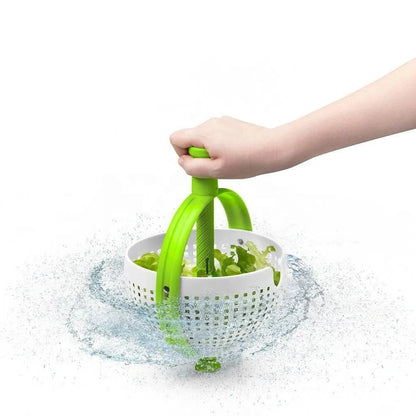 Spin and Drain Salad Bowl