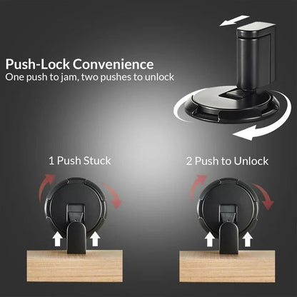 Adjustable Heavy-Duty Door Stopper