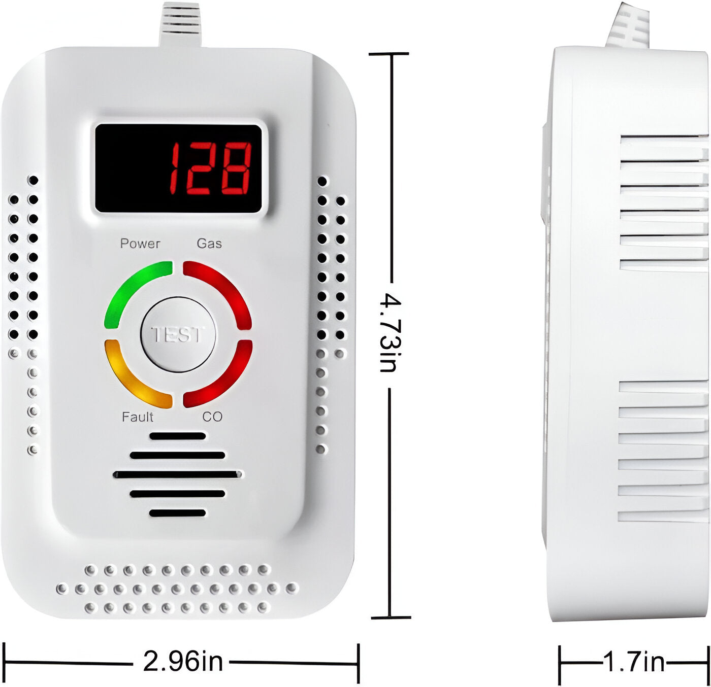 Plug-In Gas and CO Detection Unit