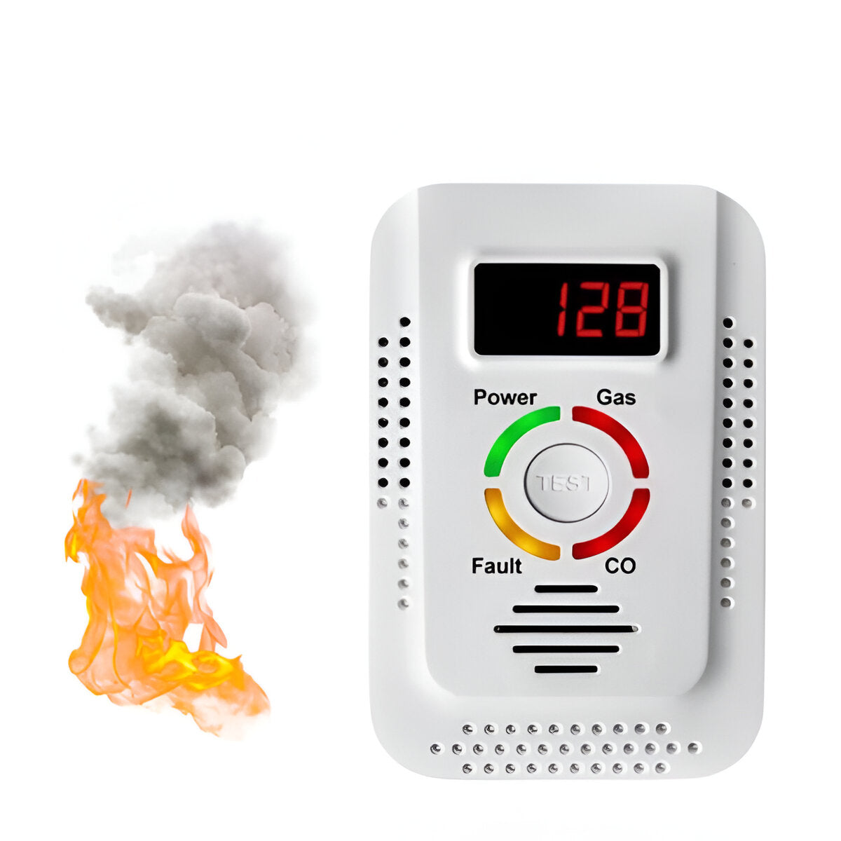 Plug-In Gas and CO Detection Unit