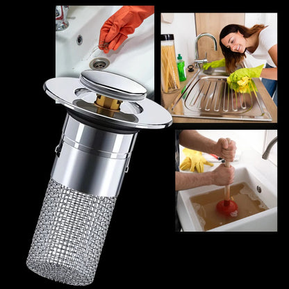 Odor-Proof Pop-Up Sink Stopper
