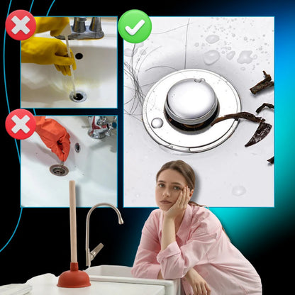 Odor-Proof Pop-Up Sink Stopper