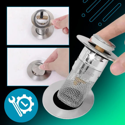 Odor-Proof Pop-Up Sink Stopper