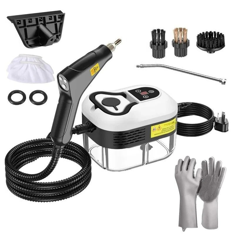 High-Pressure Steam Cleaner Set
