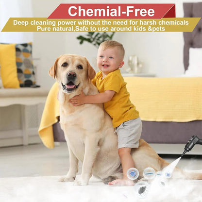High-Pressure Steam Cleaner Set