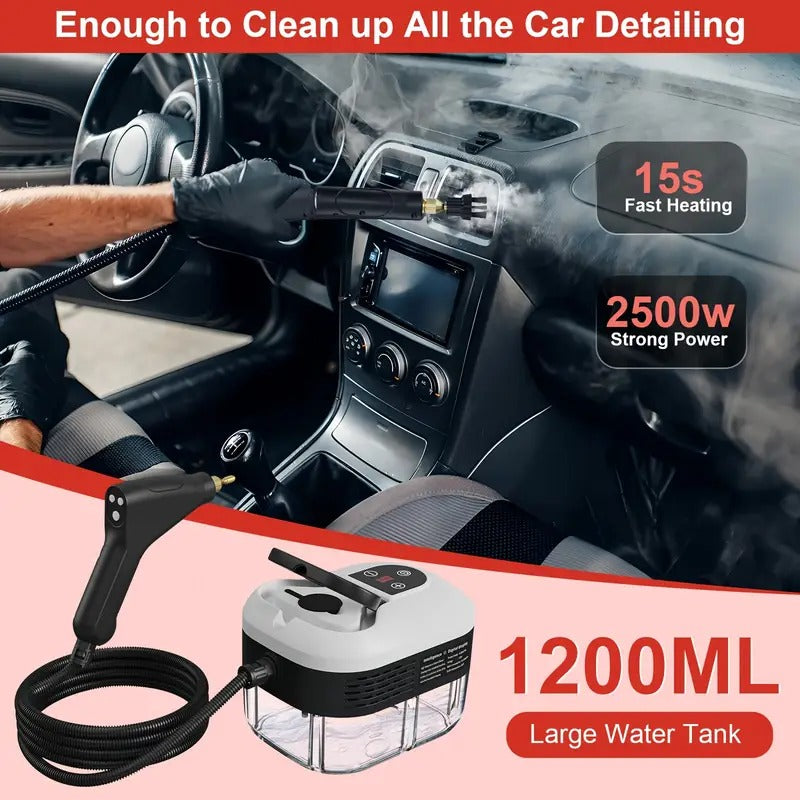 High-Pressure Steam Cleaner Set