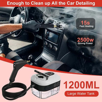 High-Pressure Steam Cleaner Set