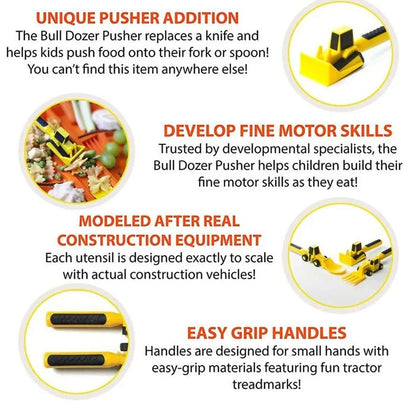 Construction-Theme Kids Eating Set