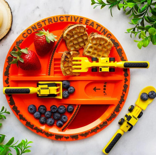 Construction-Theme Kids Eating Set