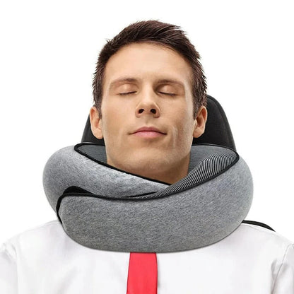 Memory Foam Travel Neck Pillow