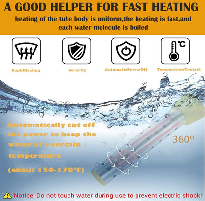 Portable Immersion Water Heater