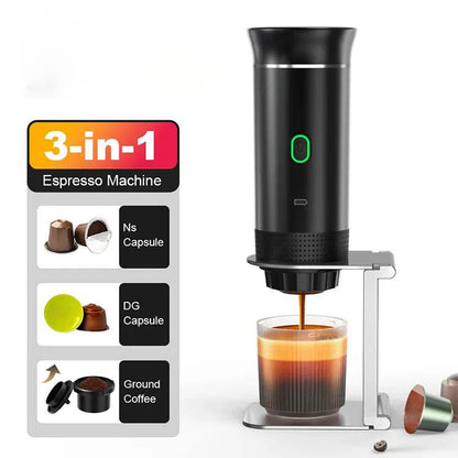 Portable Espresso and Drip Coffee Maker