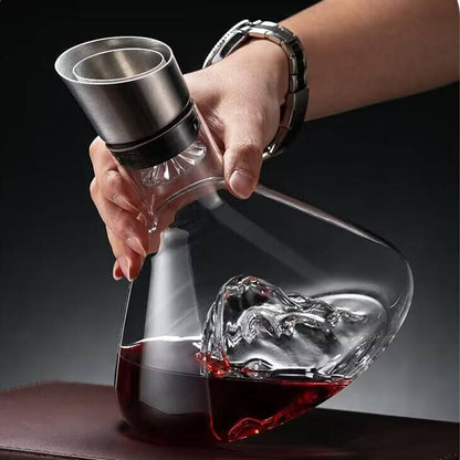 Crystal Glass Wine Decanter Carafe