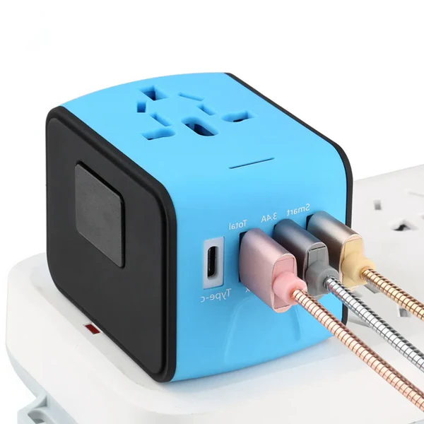 Multi-Port Travel Power Adapter