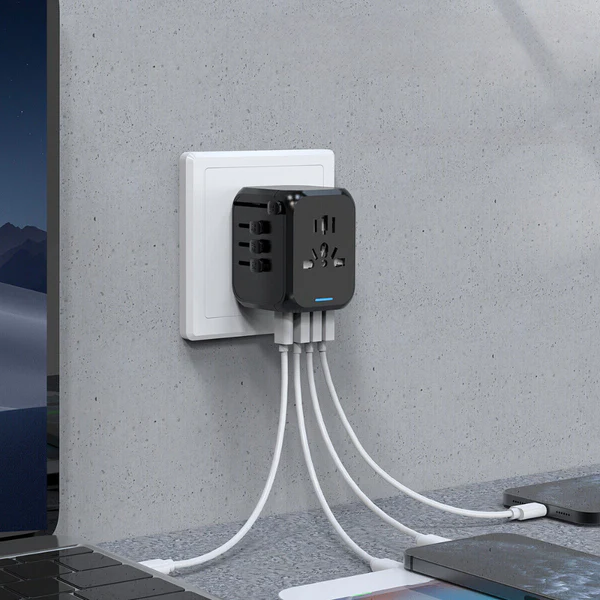 Multi-Port Travel Power Adapter