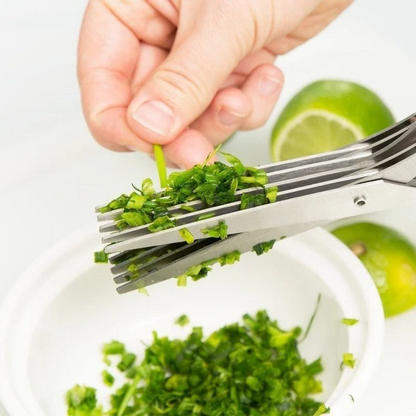 5-Blade Kitchen Salad Scissors