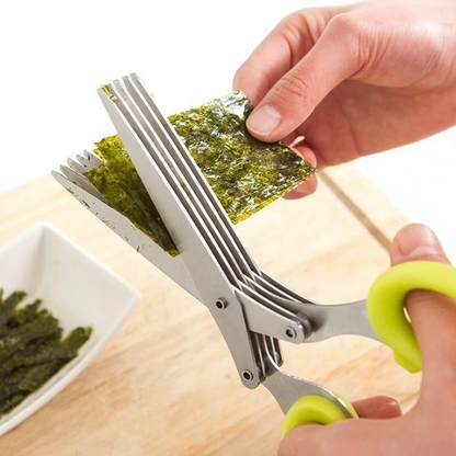 5-Blade Kitchen Salad Scissors